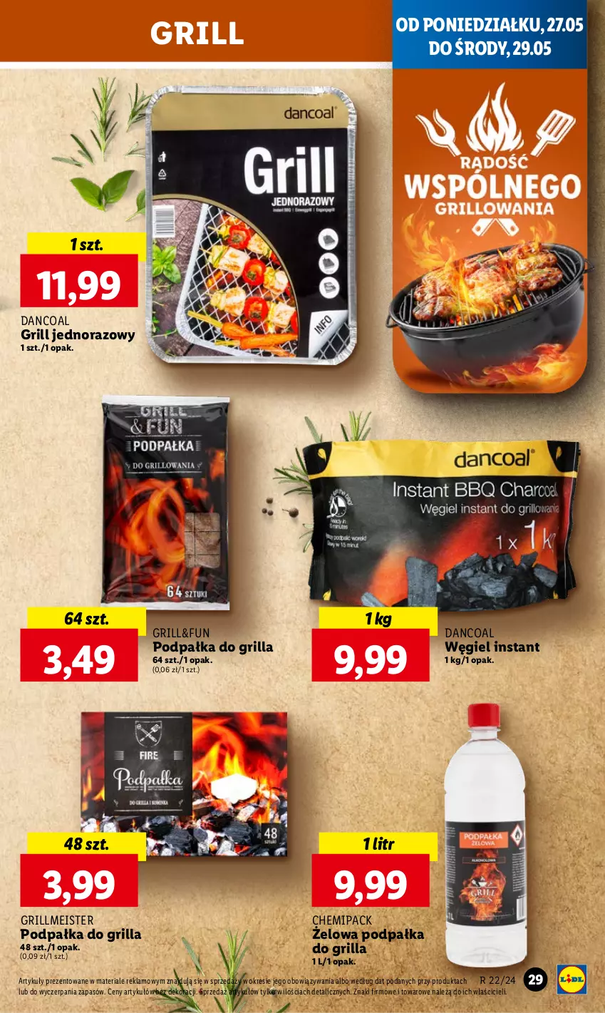 Gazetka promocyjna Lidl - GAZETKA - ważna 27.05 do 29.05.2024 - strona 31 - produkty: Grill