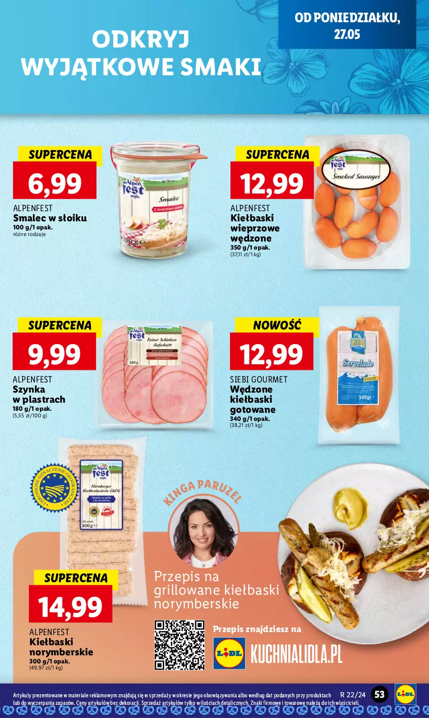 Gazetka promocyjna Lidl - GAZETKA - ważna 27.05 do 29.05.2024 - strona 59 - produkty: Grill, Smalec, Szynka