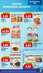 Gazetka promocyjna Lidl - GAZETKA - Gazetka - ważna od 29.05 do 29.05.2024 - strona 61 - produkty: Ciastka, Ser, Słone paluszki, Migdały, Praliny, Wafle, Precle, Precelki