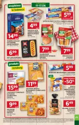 Gazetka promocyjna Stokrotka - Ameryka Północna od Kuchni - Gazetka - ważna od 01.07 do 01.07.2026 - strona 2 - produkty: Kurczak, Sałatka, Warzywa, Frosta, Ser, Hot dog, Hamburger, Spód do pizzy, Bułeczki, Dega, Sałat, Sezam, Optima, Burger, Morliny, Dan Cake, Owoce, Mintaj, Bułka, Mięso