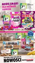Gazetka promocyjna Intermarche - Gazetka Intermarche - Gazetka - ważna od 29.07 do 29.07.2026 - strona 4 - produkty: Ser, Mus, Migdały, Chia, Płatki owsiane, Mars, Pudding, Tymbark, Oshee, Baton, Owoce, Deser, Kakao