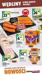 Gazetka promocyjna Intermarche - Gazetka Intermarche - Gazetka - ważna od 29.07 do 29.07.2026 - strona 9 - produkty: Kurczak, Parówki, Parówki z szynki, Szynka, Tarczyński, Szynka delikatesowa, Kiełbasa, Kiełbasa śląska