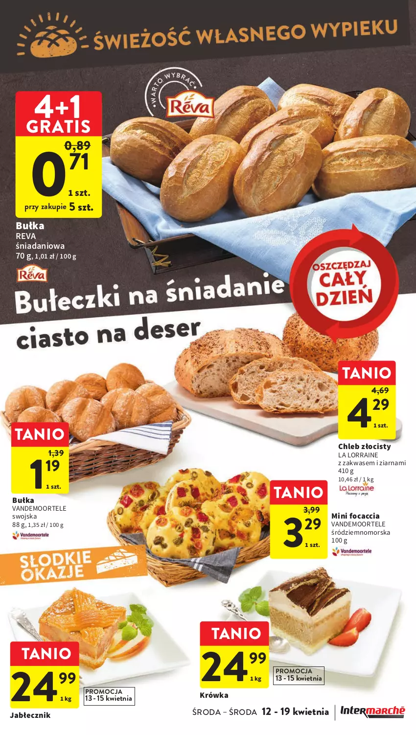 Gazetka promocyjna Intermarche - Gazetka Intermarche - ważna 12.04 do 19.04.2023 - strona 17 - produkty: Bułka, Chleb, Danio, Focaccia, Gra