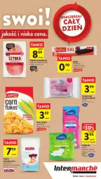 Gazetka promocyjna Intermarche - Gazetka Intermarche - Gazetka - ważna od 19.04 do 19.04.2023 - strona 25 - produkty: Makijaż, Corn flakes, Chabrior, Bell, Wafle, Szynka, Chusteczki, Płatki kosmetyczne, Podpaski, Dzieci