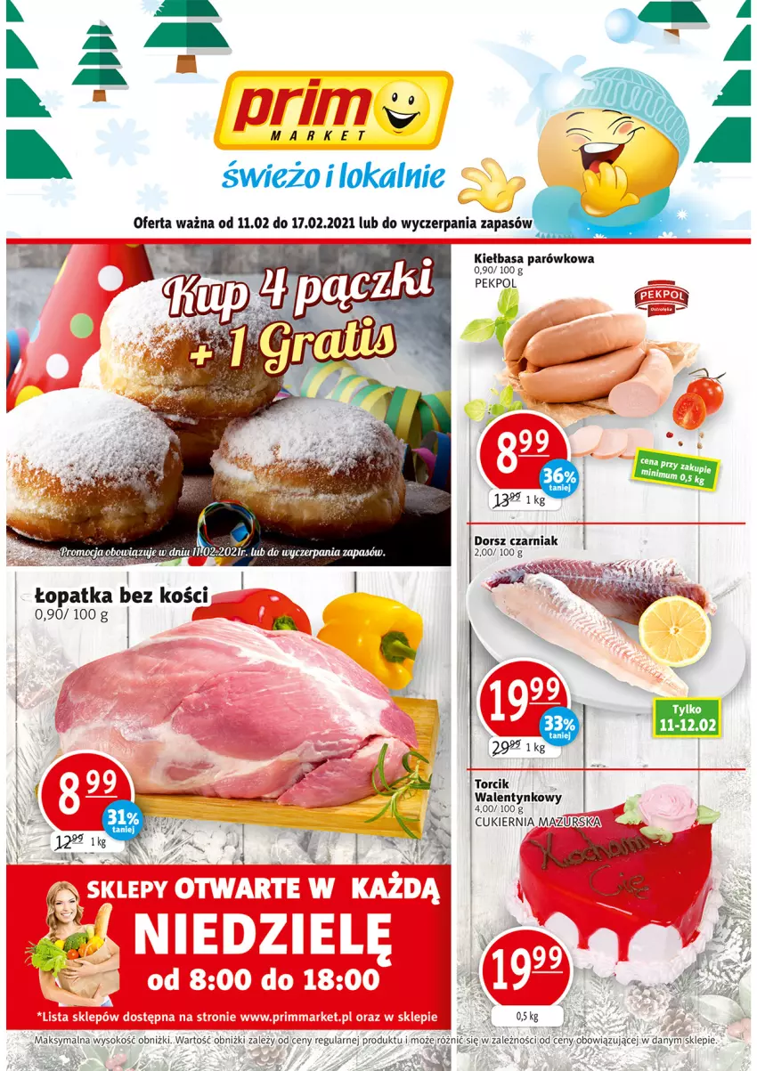 Gazetka promocyjna Prim Market - Gazetka - ważna 11.02 do 17.02.2021 - strona 1