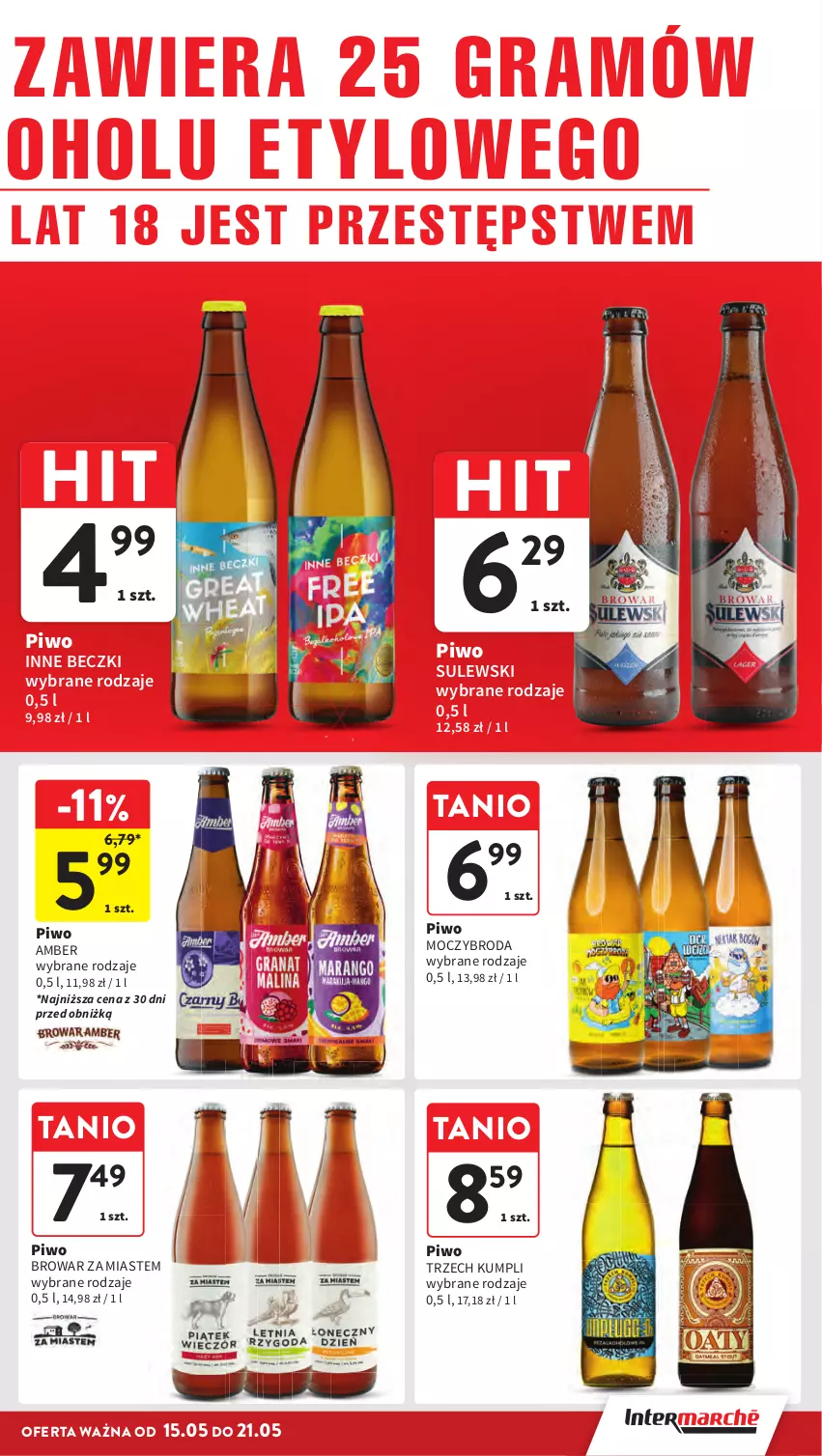 Gazetka promocyjna Intermarche - Gazetka Intermarche - ważna 15.05 do 21.05.2025 - strona 29 - produkty: Gra, Piwo