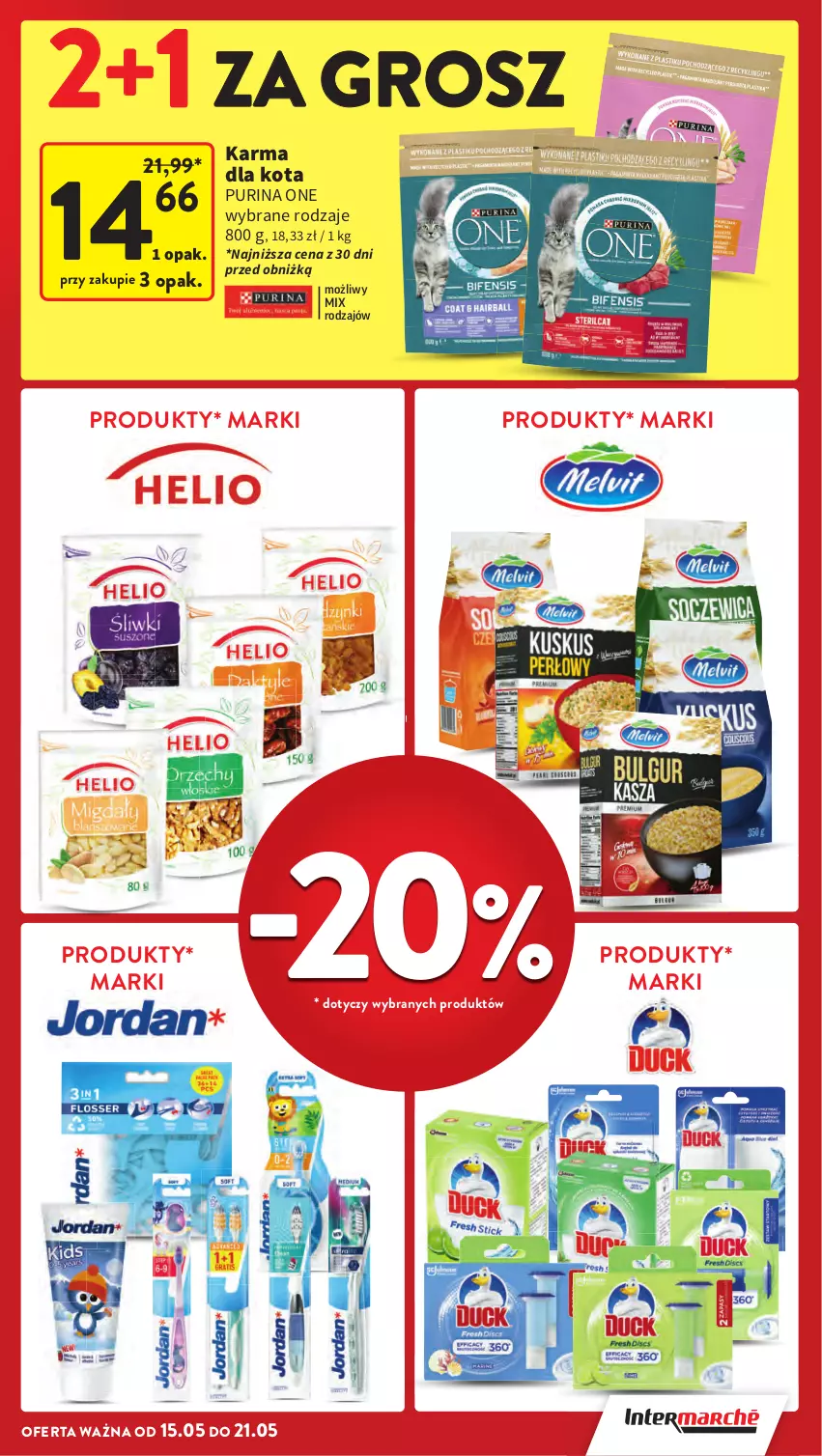 Gazetka promocyjna Intermarche - Gazetka Intermarche - ważna 15.05 do 21.05.2025 - strona 9 - produkty: Pur, Purina