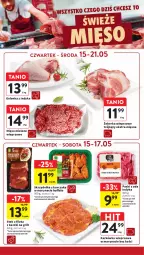 Gazetka promocyjna Intermarche - Gazetka Intermarche - Gazetka - ważna od 21.05 do 21.05.2025 - strona 12 - produkty: Kurczak, Mięso mielone, Golonka z indyka, Karkówka wieprzowa, Stek, Skrzydełka z kurczaka, Grill, Mięso, Fa
