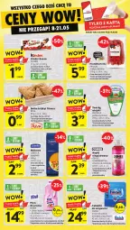 Gazetka promocyjna Intermarche - Gazetka Intermarche - Gazetka - ważna od 21.05 do 21.05.2025 - strona 3 - produkty: Płyn do prania, Lubella, Makaron, Twaróg, Finish, Piątnica, Bell, Kinder Bueno, Tablet, Spaghetti, Oshee, Frankfurterki, Bella, Napój niegazowany, Zmywarki, Napój, Bułka, Tabletki do zmywarki, Kinder