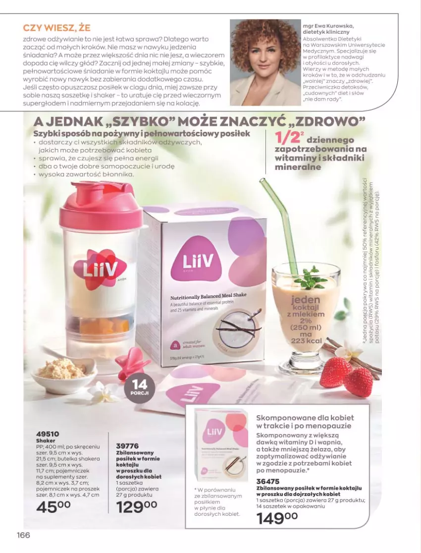 Gazetka promocyjna Avon - Katalog Avon 9/2021 kampania wrzesień - ważna 01.09 do 30.09.2021 - strona 162 - produkty: Mop, Pokrywa, Por, Sok, Sos, Wagi