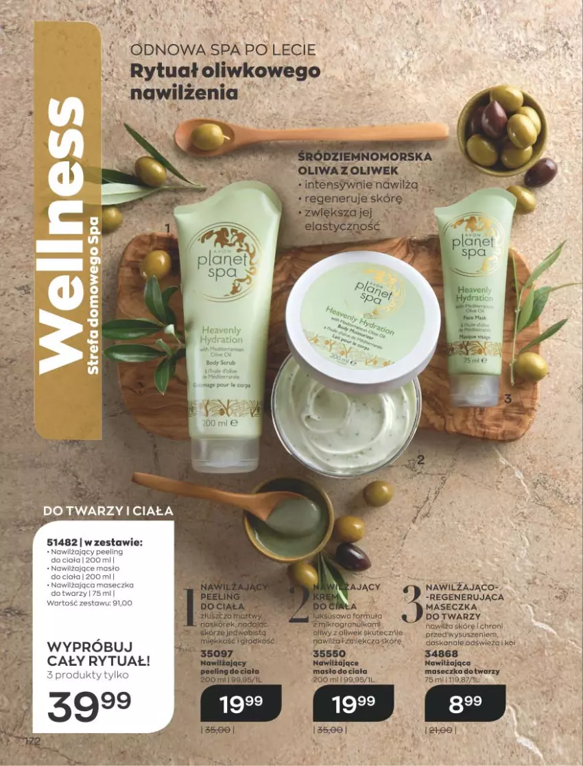 Gazetka promocyjna Avon - Katalog Avon 9/2021 kampania wrzesień - ważna 01.09 do 30.09.2021 - strona 168 - produkty: Body, Gra, Karmi, Masło, Peeling, Rurki, Tera