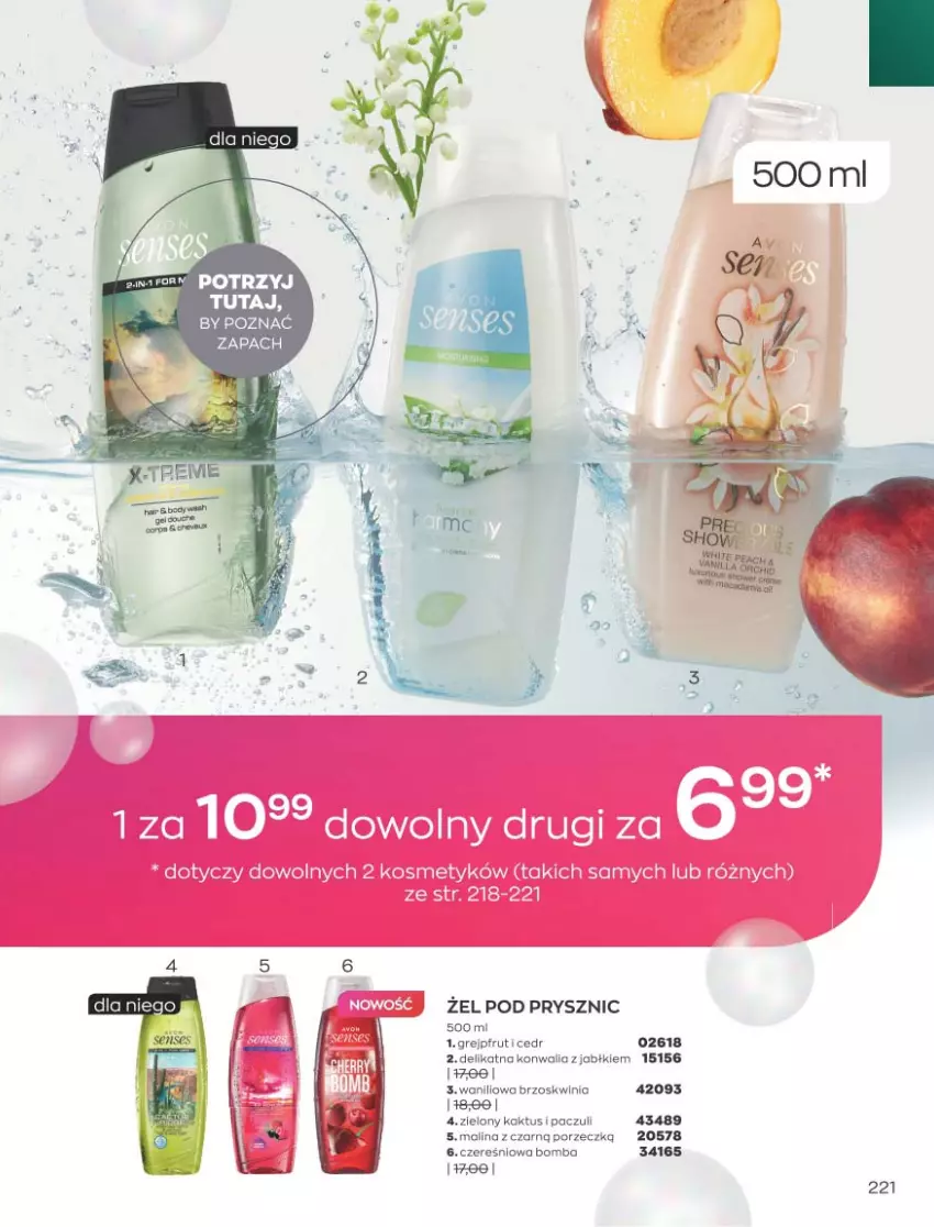 Gazetka promocyjna Avon - Katalog Avon 9/2021 kampania wrzesień - ważna 01.09 do 30.09.2021 - strona 217 - produkty: Grejpfrut, Kaktus, Por