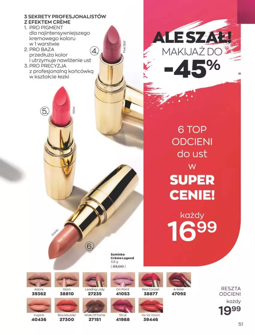 Gazetka promocyjna Avon - Katalog Avon 9/2021 kampania wrzesień - ważna 01.09 do 30.09.2021 - strona 51 - produkty: Kret, Makijaż