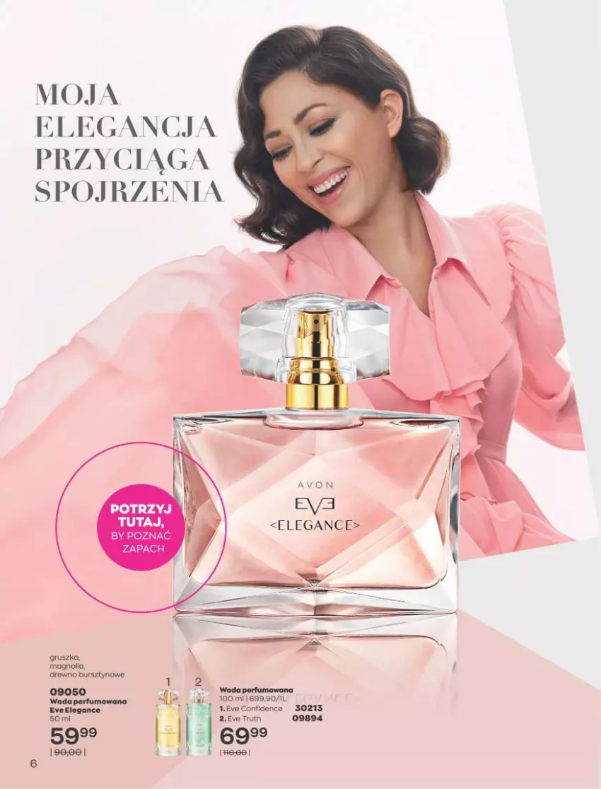 Gazetka promocyjna Avon - Katalog Avon 9/2021 kampania wrzesień - ważna 01.09 do 30.09.2021 - strona 6 - produkty: Bursztyn, Perfum, Woda, Woda perfumowana