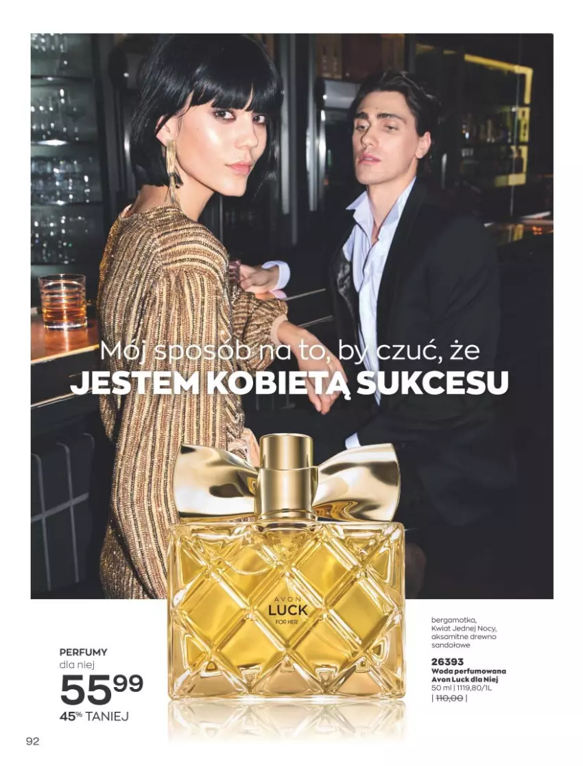 Gazetka promocyjna Avon - Katalog Avon 9/2021 kampania wrzesień - ważna 01.09 do 30.09.2021 - strona 92 - produkty: Aksam, Perfum