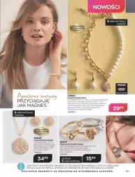 Gazetka promocyjna Avon - Katalog Avon 9/2021 kampania wrzesień - Gazetka - ważna od 30.09 do 30.09.2021 - strona 157 - produkty: Zestaw pierścionków, Bell, Naszyjnik, Cynk, Tytan, Bransoletka, Orka