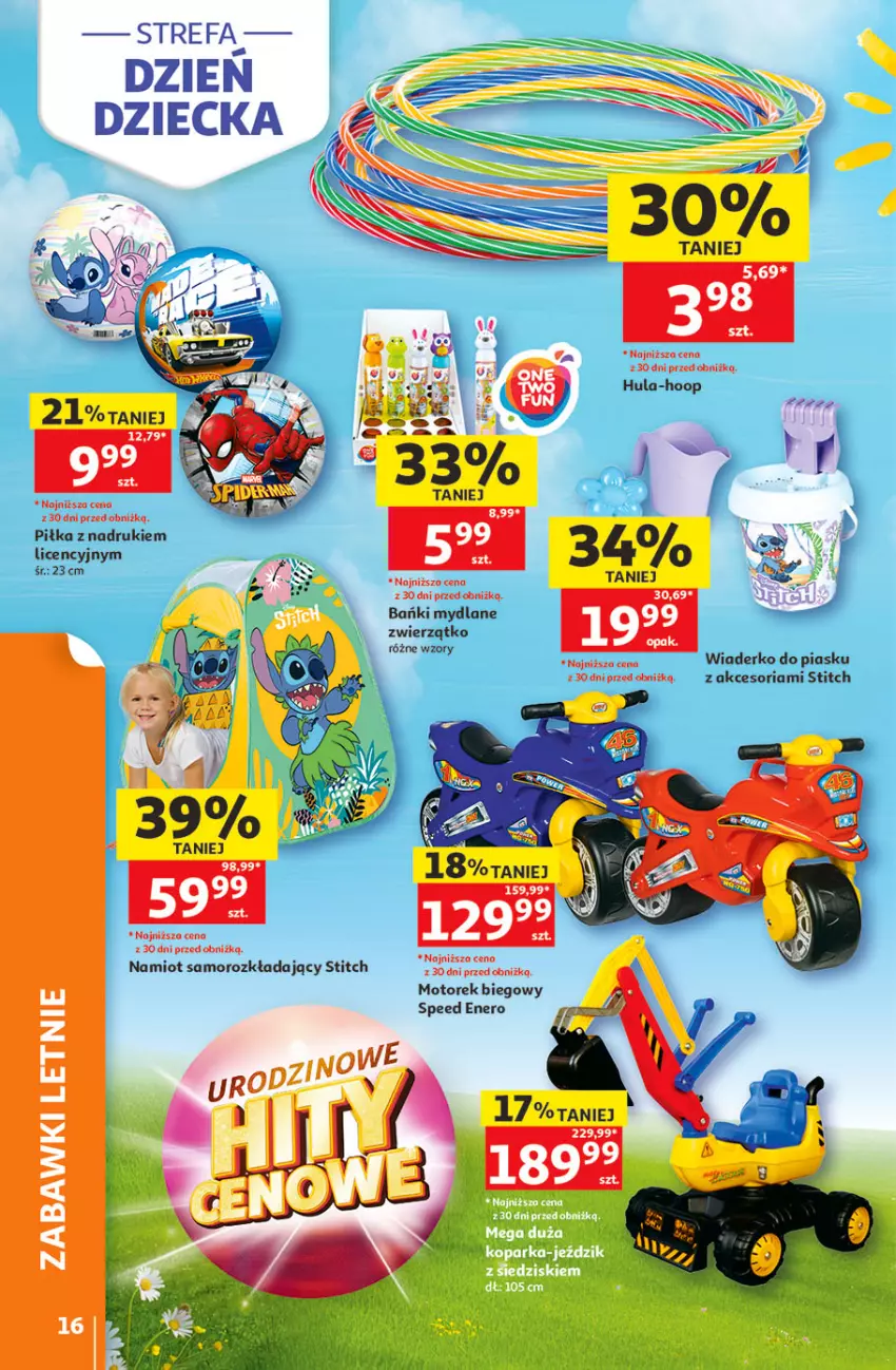 Gazetka promocyjna Auchan - Gazetka 30 Lat Hipermarket Auchan - ważna 21.05 do 27.05.2026 - strona 16 - produkty: Fa, Hoop, Namiot