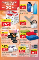 Gazetka promocyjna Auchan - Gazetka 30 Lat Hipermarket Auchan - Gazetka - ważna od 27.05 do 27.05.2026 - strona 46 - produkty: Kołdra, Pościel, Czajnik, Sati, Suszarka do naczyń, Tefal, Ręcznik, Suszarka, Krzesło, Komplet pościeli, Patelnia, Poduszka, Fa
