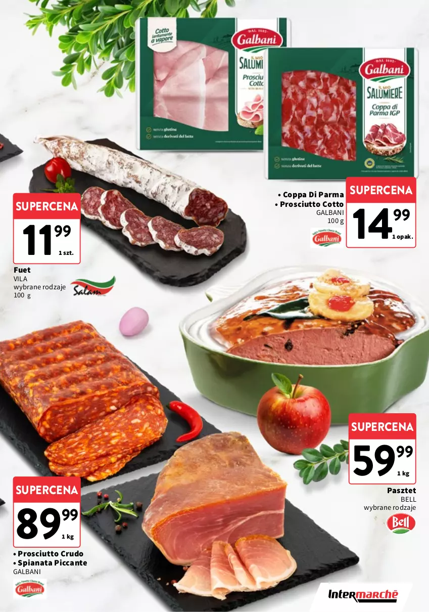 Gazetka promocyjna Intermarche - Gazetka Intermarche - ważna 26.03 do 07.04.2026 - strona 3 - produkty: Bell, Galbani, Pasztet, Prosciutto