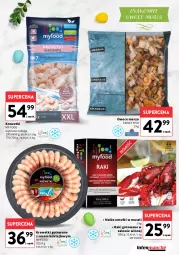 Gazetka promocyjna Intermarche - Gazetka Intermarche - Gazetka - ważna od 07.04 do 07.04.2026 - strona 9 - produkty: Sos, Mus, Owoce morza, Krewetki, Owoce, Małże, Fa