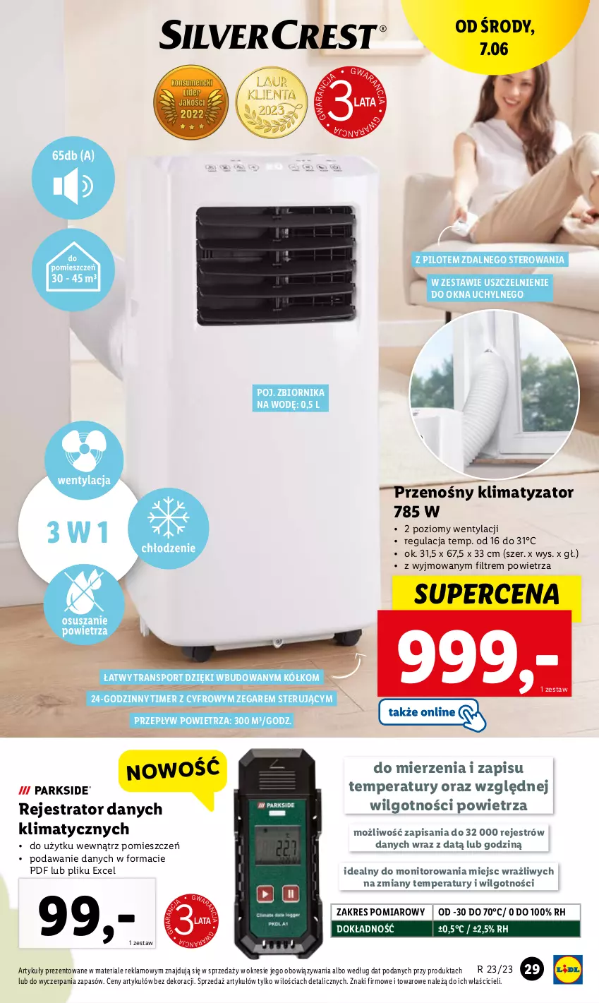 Gazetka promocyjna Lidl - GAZETKA - ważna 05.06 do 10.06.2023 - strona 37 - produkty: LG, Monitor, Por, Sport, Tran, Zegar