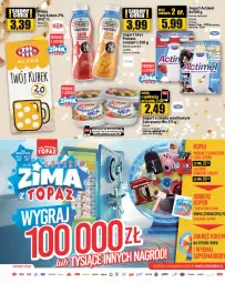 Gazetka promocyjna Topaz - Gazetka - Gazetka - ważna od 31.12 do 31.12.2024 - strona 17 - produkty: Danone, Jogurt, Mlekovita, Actimel, Kubek, Mleko