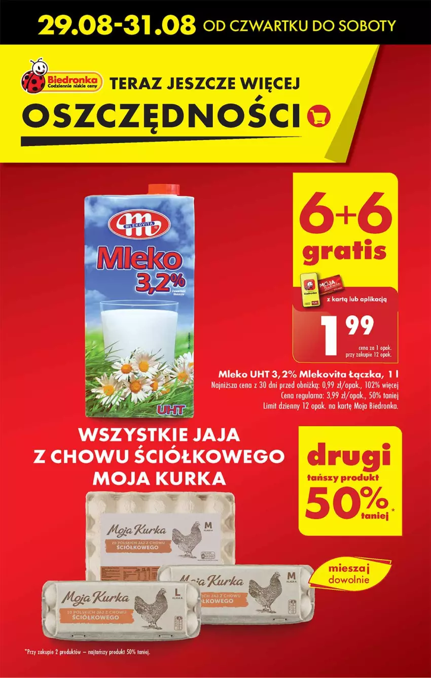 Gazetka promocyjna Biedronka - Od czwartku - ważna 29.08 do 04.09.2024 - strona 5 - produkty: Dron, Mleko, Mlekovita, Tera