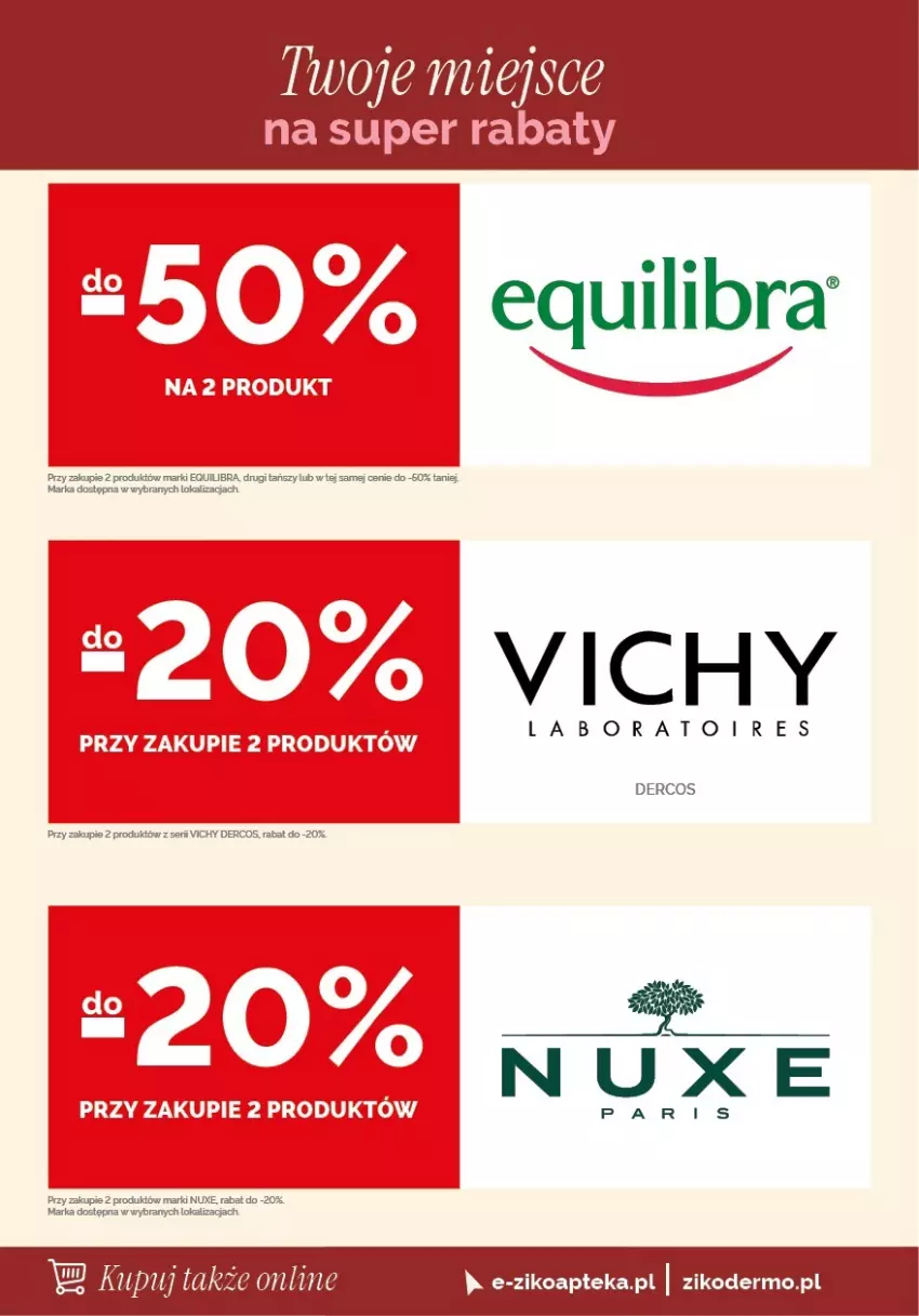 Gazetka promocyjna Ziko - Gazetka Ziko Dermo - ważna 13.08 do 26.08.2026 - strona 18 - produkty: Apteka, Fa, Ser, Vichy