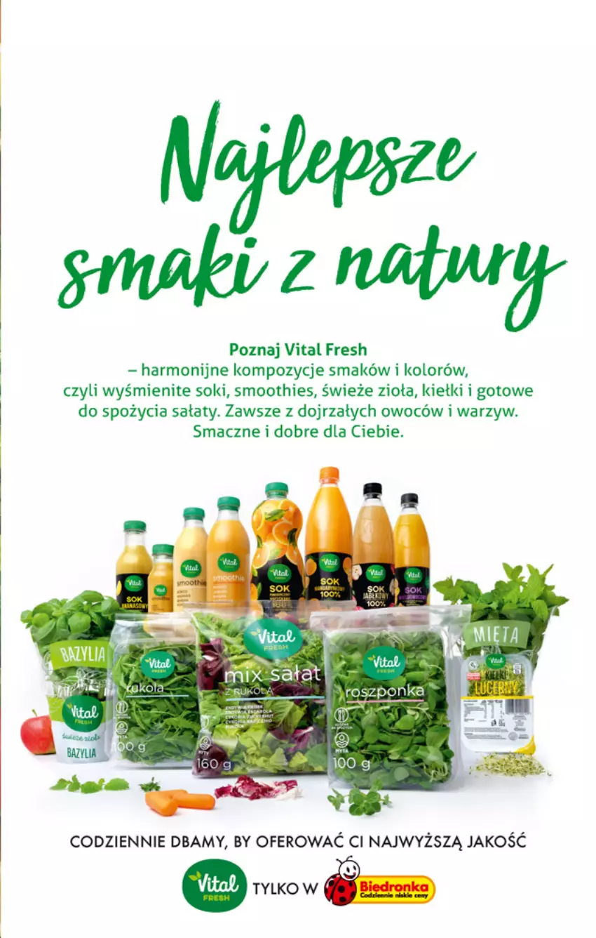 Gazetka promocyjna Biedronka - W tym tygodniu - ważna 06.09 do 11.09.2021 - strona 21 - produkty: Kiełki, Sałat, Smoothie, Sok