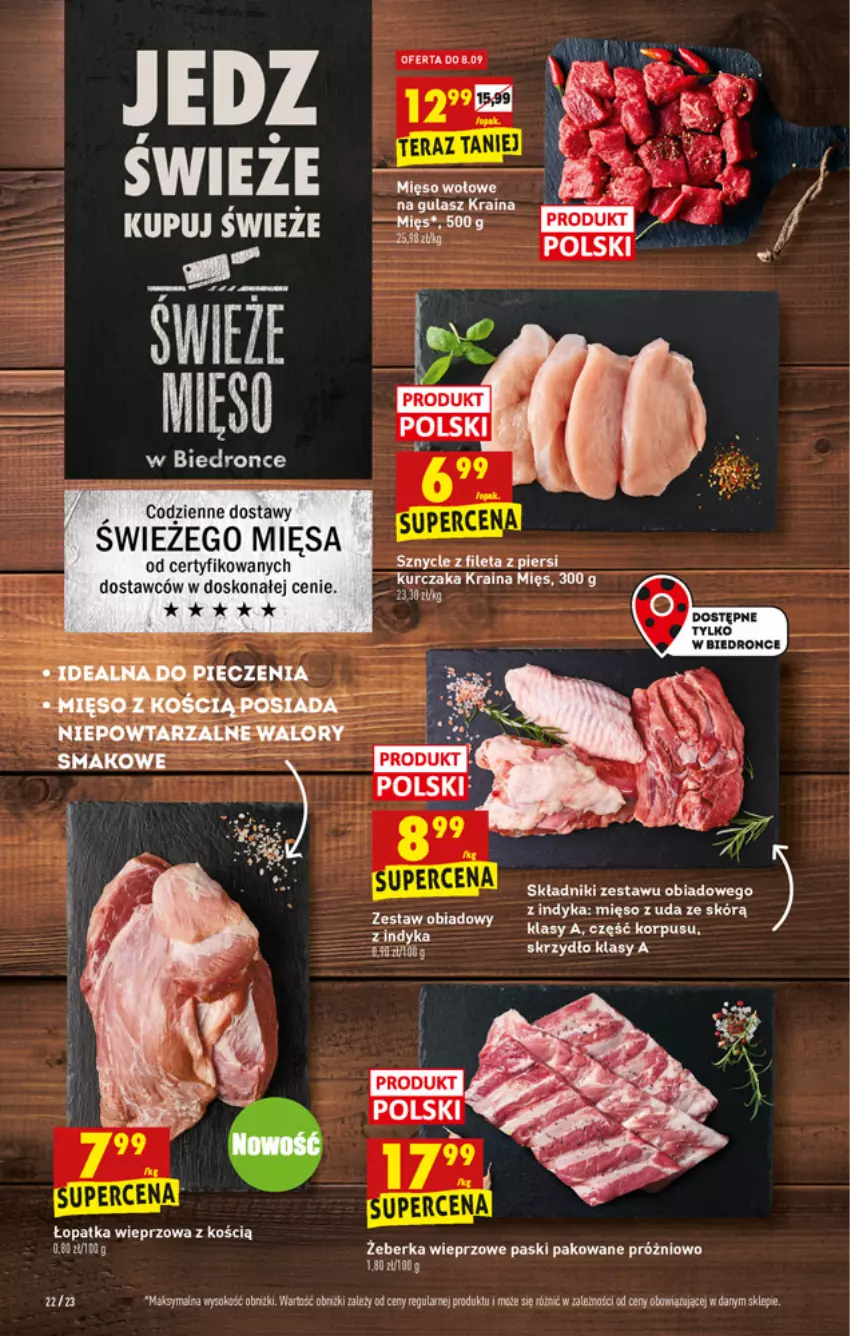 Gazetka promocyjna Biedronka - W tym tygodniu - ważna 06.09 do 11.09.2021 - strona 22 - produkty: Dron, LG, Mięso, Tera