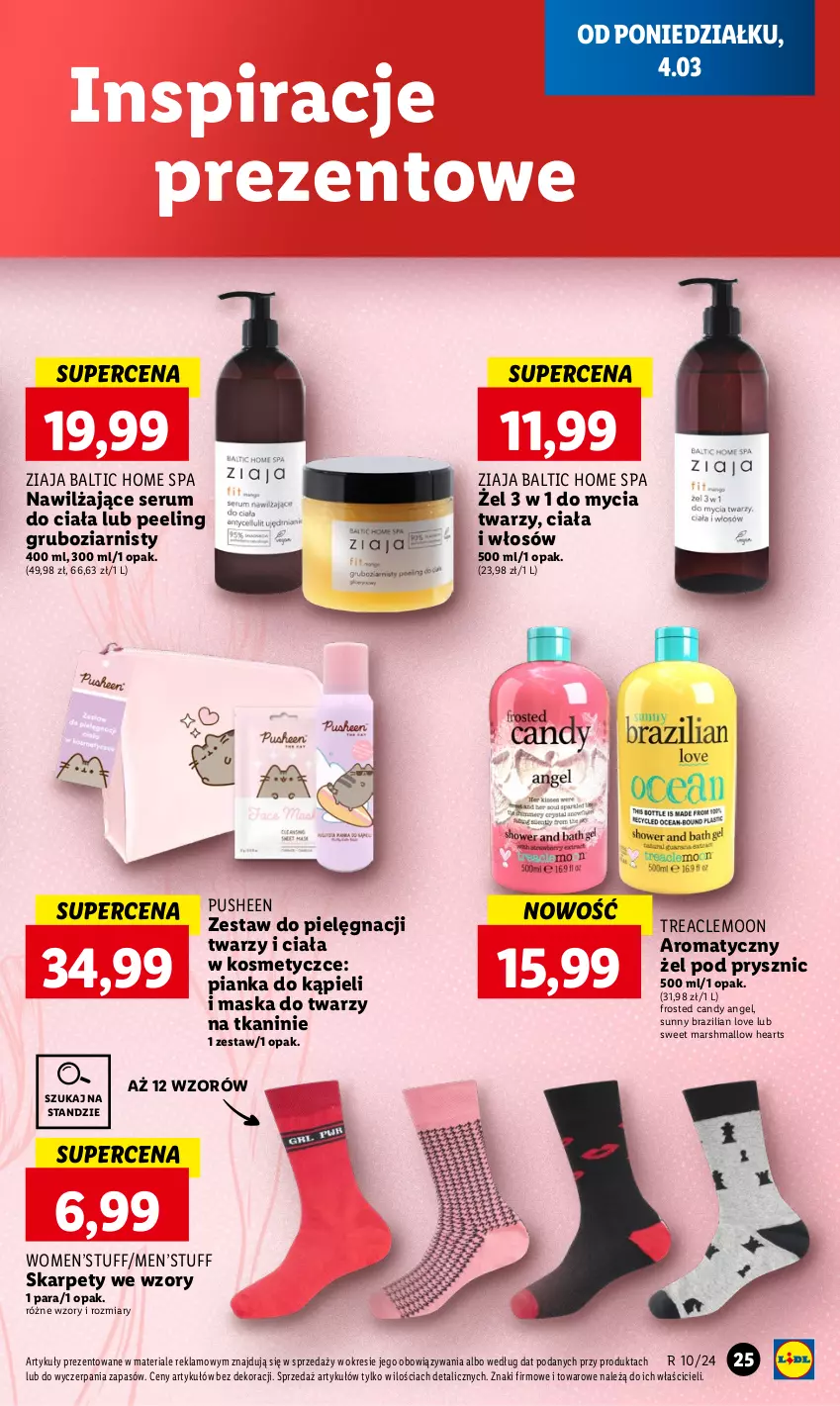 Gazetka promocyjna Lidl - GAZETKA - ważna 04.03 do 06.03.2024 - strona 27 - produkty: Candy, Karp, Mars, Maska, Maska do twarzy, Peeling, Rum, Ser, Serum, Ziaja