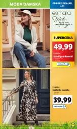 Gazetka promocyjna Lidl - GAZETKA - Gazetka - ważna od 06.03 do 06.03.2024 - strona 15 - produkty: Kardigan, Moda, Sukienka