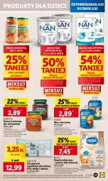 Gazetka promocyjna Lidl - GAZETKA - Gazetka - ważna od 06.03 do 06.03.2024 - strona 61 - produkty: Deser owocowy, Ser, Ryż, Mus, Gerber, BoboVita, NAN Optipro, Chusteczki, Dzieci, Deser, Nestlé