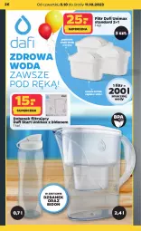 Gazetka promocyjna Netto - Akcesoria i dodatki - Gazetka - ważna od 11.10 do 11.10.2023 - strona 4 - produkty: Dzbanek filtrujący, Dzbanek, Woda