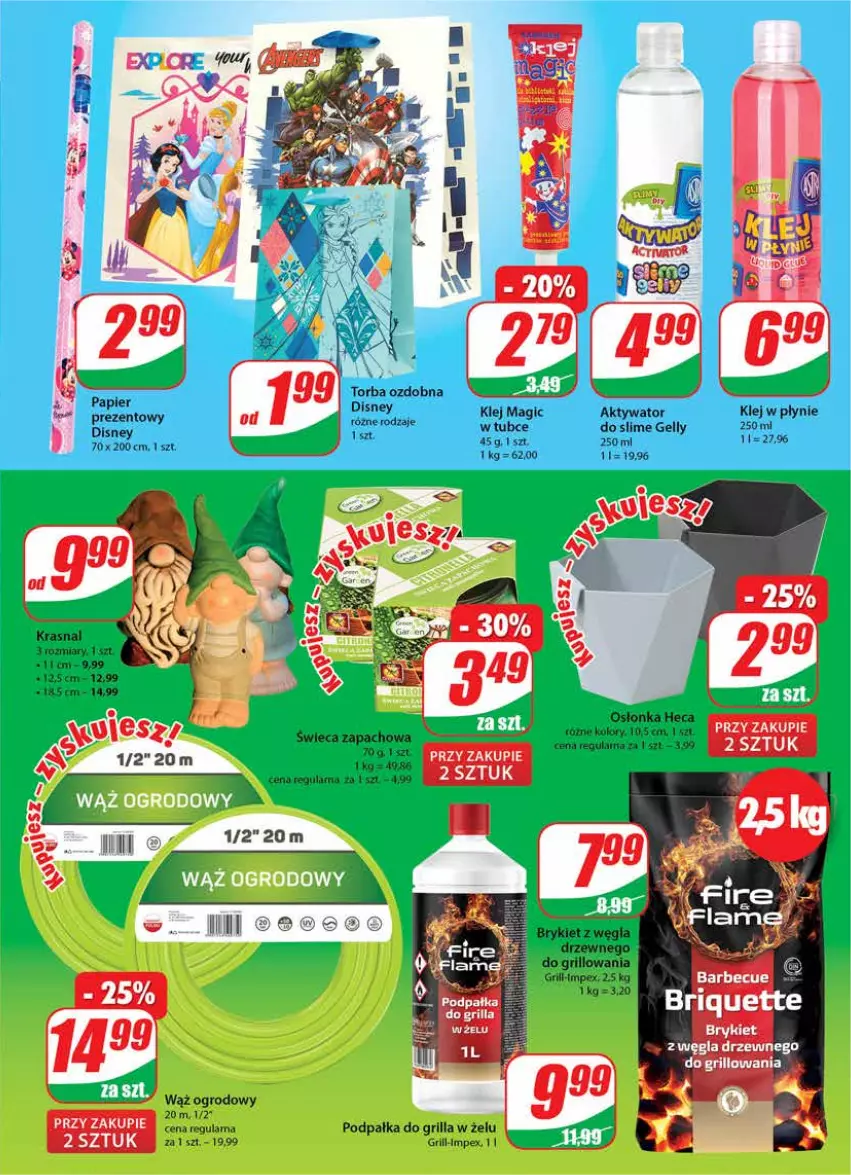 Gazetka promocyjna Dino - Gazetka - ważna 26.05 do 01.06.2021 - strona 21 - produkty: Disney, Grill, Klej, Osłonka, Papier, Torba