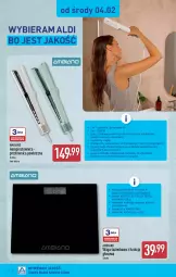 Gazetka promocyjna Aldi - Artykuły przemysłowe i tekstylia - Gazetka - ważna od 07.02 do 07.02.2026 - strona 2 - produkty: Piec, Por, Waga łazienkowa, Tran, Sport, Waga, Intel