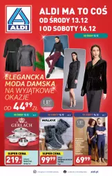 Gazetka promocyjna Aldi - Artykuły przemysłowe i tekstylia - Gazetka - ważna od 16.12 do 16.12.2023 - strona 1 - produkty: Podkoszulek, Gin, Gra, Kosz, Moda, Legginsy, Fa