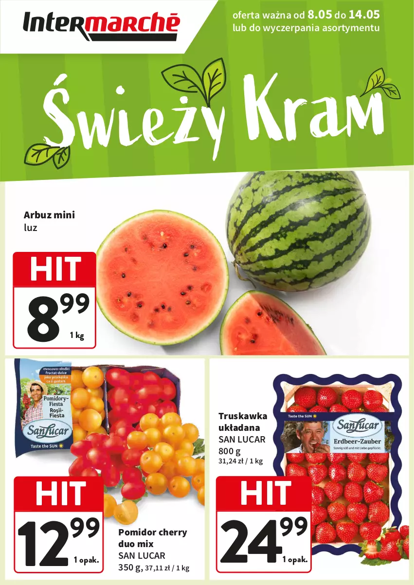 Gazetka promocyjna Intermarche - Gazetka Intermarche - ważna 08.05 do 14.05.2025 - strona 2 - produkty: Arbuz