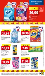 Gazetka promocyjna Lidl - GAZETKA - Gazetka - ważna od 10.01 do 10.01.2024 - strona 43 - produkty: Chusteczki do czyszczenia, Jan Niezbędny, Zawieszki, Bref, Worki na śmieci, Proszek do prania, Vizir, Silan, Płyn do płukania, Chusteczki, Worki na śmiec, Lenor