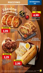 Gazetka promocyjna Lidl - GAZETKA - Gazetka - ważna od 10.01 do 10.01.2024 - strona 49 - produkty: Piec, Pączek, Rust, Bagietka, Pieczywo, Pizzerina