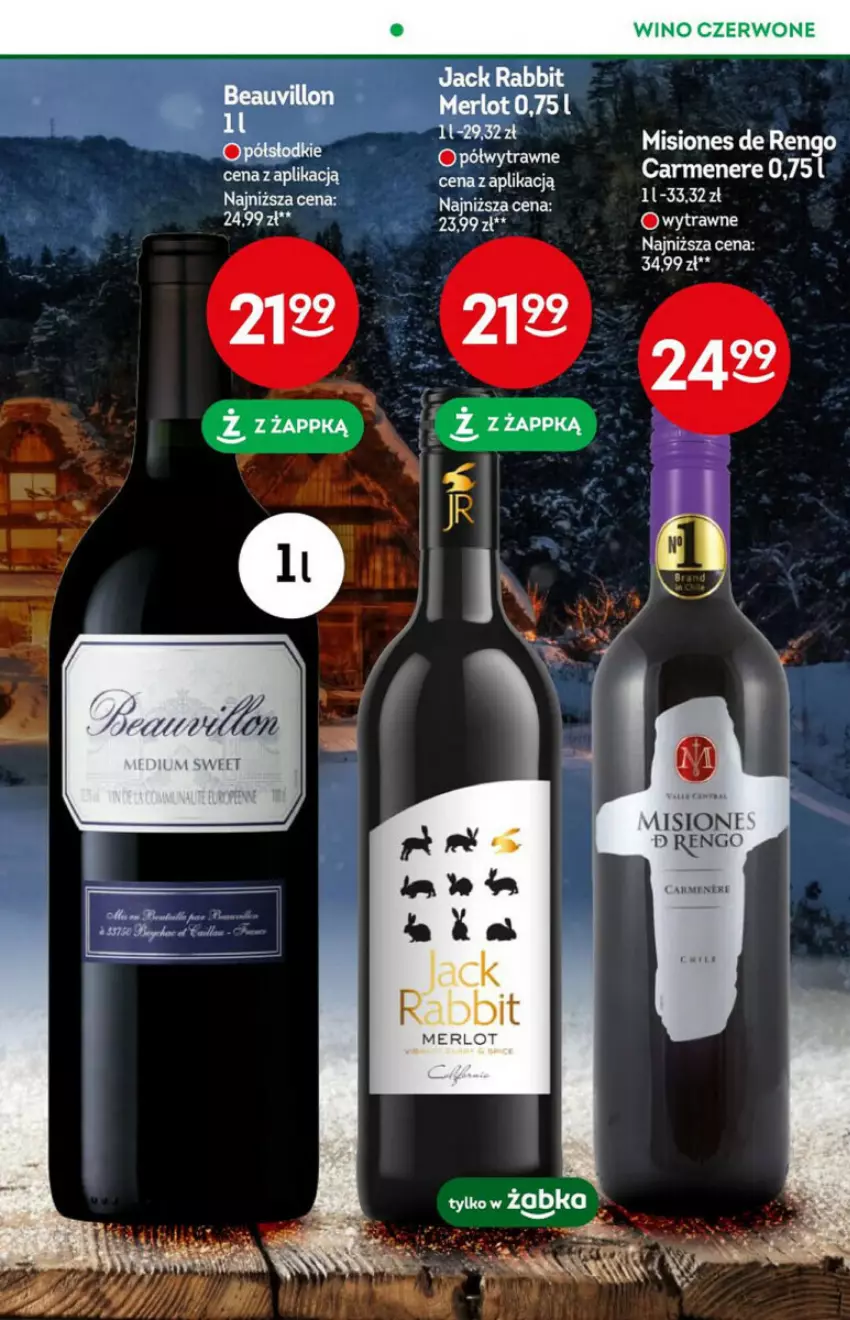 Gazetka promocyjna Żabka - ważna 10.01 do 16.01.2024 - strona 9 - produkty: Merlot