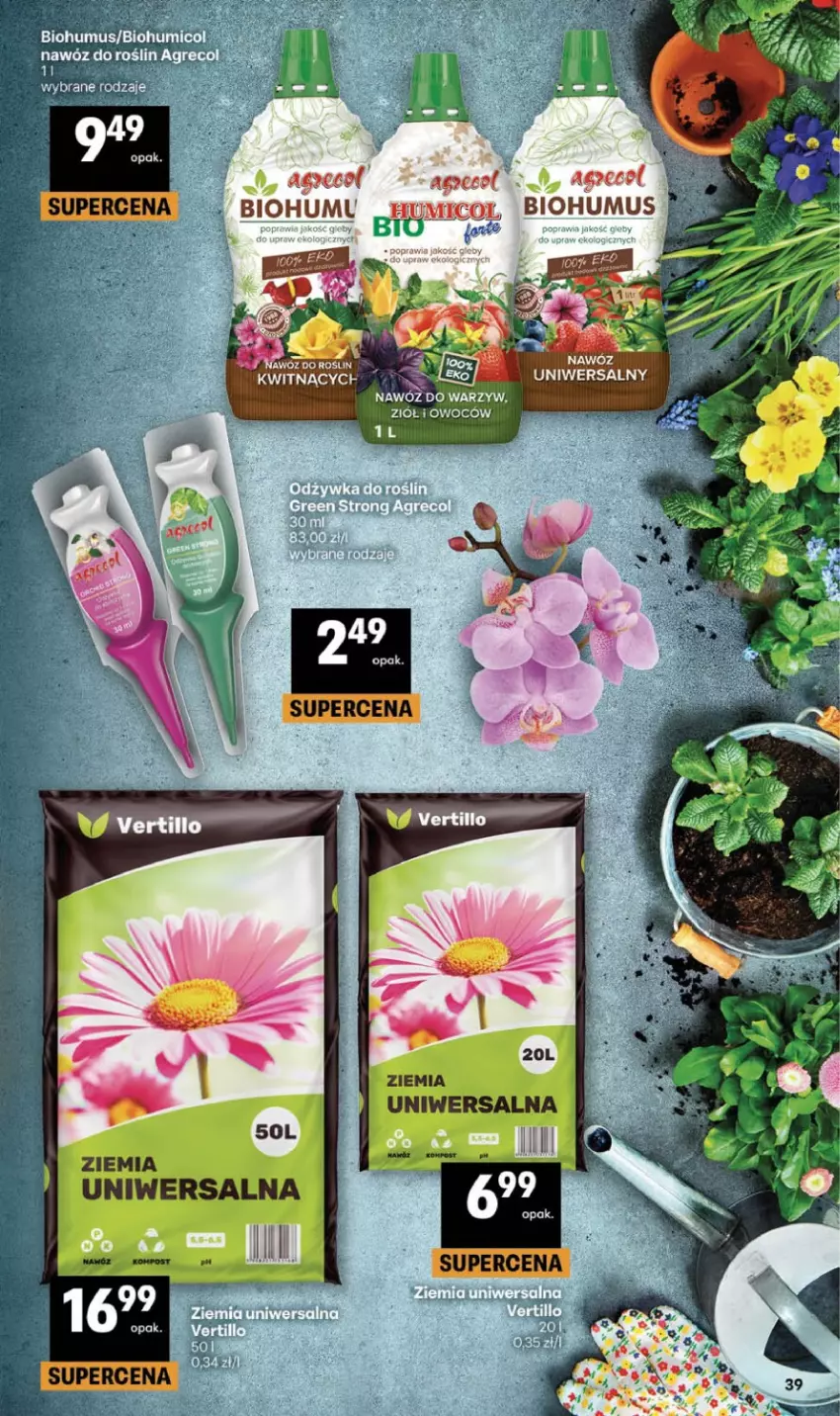 Gazetka promocyjna Delikatesy Centrum - Franczyza DC19 Czwartek - ważna 07.05 do 13.05.2026 - strona 39 - produkty: Biohumus, Mus