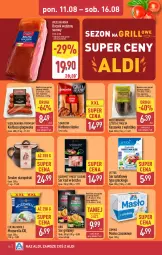 Gazetka promocyjna Aldi - Pełna oferta - Gazetka - ważna od 16.08 do 16.08.2025 - strona 10 - produkty: Mozzarella, Sok, Ser, Sokołów, Sałat, Smalec, Ser kozi, Boczek, Kiełbasa głogowska, Kaszanka, Grill, Kasza, Masło, Kiełbasa, Kiełbasa śląska
