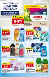 Gazetka promocyjna Auchan - Gazetka 30 Lat Hipermarket Auchan - Gazetka - ważna od 30.09 do 30.09.2026 - strona 10 - produkty: Pralki, Por, Gra, Zawieszki, Bref, Air Wick, Tablet, Perfum, Perełki zapachowe, Płyn do płukania, Odświeżacz powietrza, Chusteczki, Calgon, Ariel, Lenor, Intel, Grafika, LG, Fa