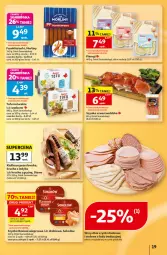 Gazetka promocyjna Auchan - Gazetka 30 Lat Hipermarket Auchan - Gazetka - ważna od 30.09 do 30.09.2026 - strona 19 - produkty: Pierogi, Sok, Sokołów, Stek, Tofu, Szynka, Morliny, Frankfurterki, Kiełbasa
