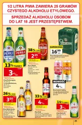 Gazetka promocyjna Auchan - Gazetka 30 Lat Hipermarket Auchan - Gazetka - ważna od 30.09 do 30.09.2026 - strona 25 - produkty: Piwa, Piwo, Por, Gra, Warka, Perła