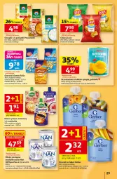 Gazetka promocyjna Auchan - Gazetka 30 Lat Hipermarket Auchan - Gazetka - ważna od 30.09 do 30.09.2026 - strona 29 - produkty: Ser, Ryż, Gra, Gerber, Orzeszki, Chipsy, O nas, Chrupki, Serek, Owsianka, Przysnacki, Syrop, Brzoskwinie, Felix, Deser, Orzeszki ziemne, Mleko