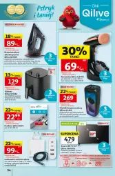 Gazetka promocyjna Auchan - Gazetka 30 Lat Hipermarket Auchan - Gazetka - ważna od 30.09 do 30.09.2026 - strona 34 - produkty: LED TV, Top, Pendrive, Głośnik, Warka, HD ready, Metro, Parownica, Akumulator