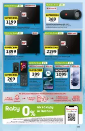 Gazetka promocyjna Auchan - Gazetka 30 Lat Hipermarket Auchan - Gazetka - ważna od 30.09 do 30.09.2026 - strona 35 - produkty: LED TV, Redmi Note, Top, Por, JBL, Amol, Motorola, Telefon, Głośnik, Kosz, Bateria, Samsung, Smartfon