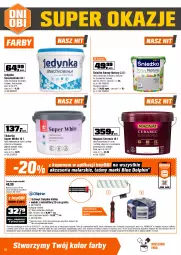 Gazetka promocyjna Obi - Gazetka OBI - Gazetka - ważna od 30.09 do 30.09.2025 - strona 12 - produkty: Naświetlacz LED, Ser, Por, Gra, Farba lateksowa, Wałek, Naświetlacz, Farba ceramiczna, Magnat Ceramic, Roller, Dekoral, Nawóz, Ogród, Fa